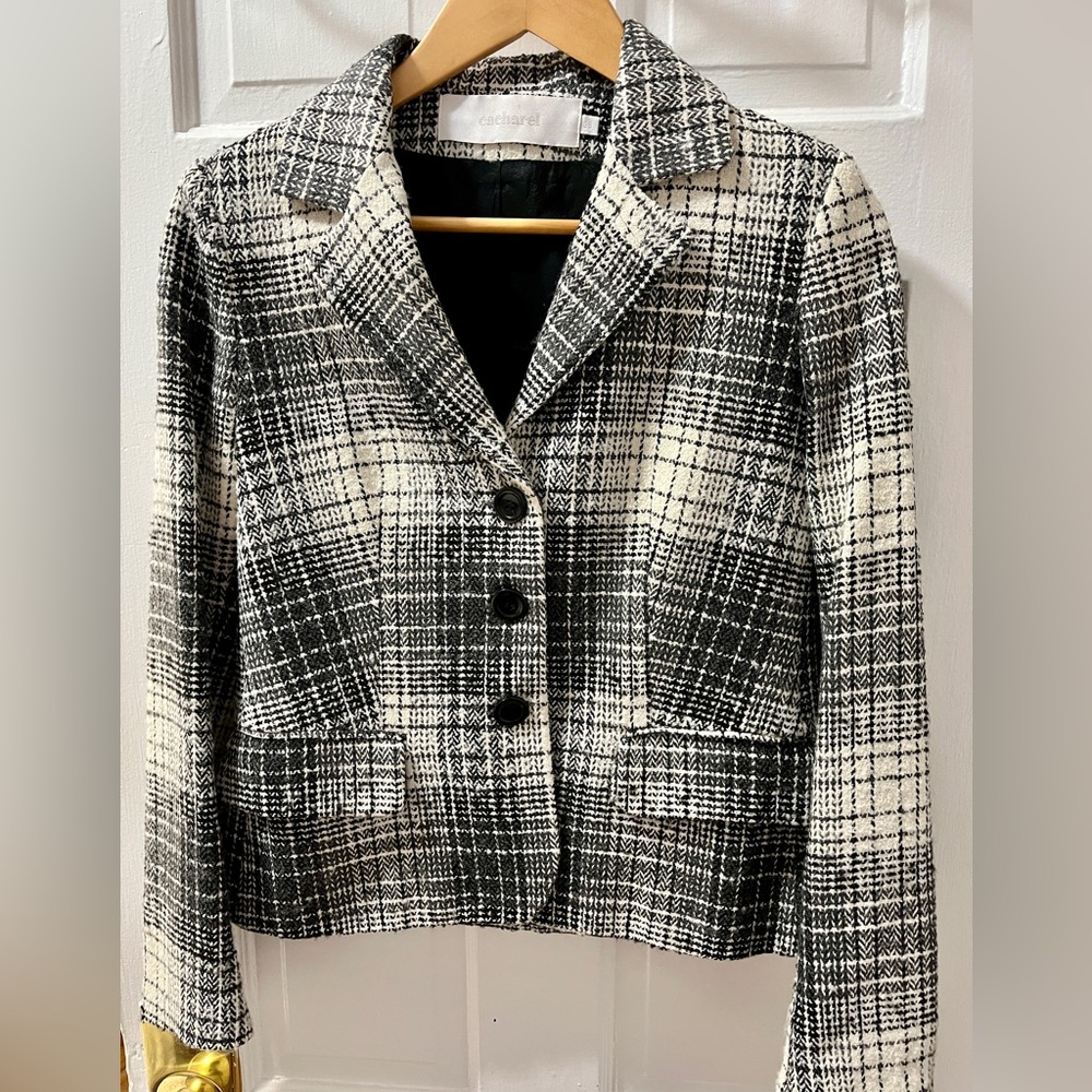 CACHAREL Plaid Blazer - New